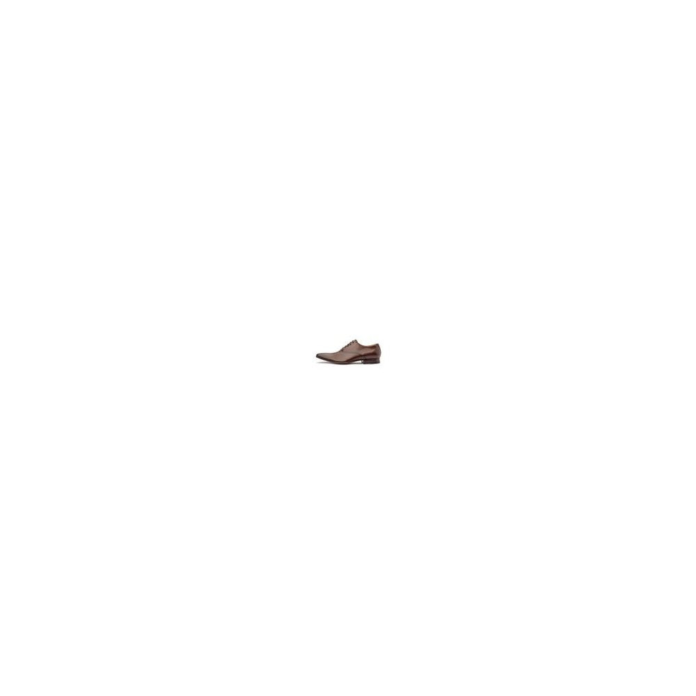 Sapato Oxford Masculino Solado De Couro Cromo Argentino Marrom - GIB327CRMMOU