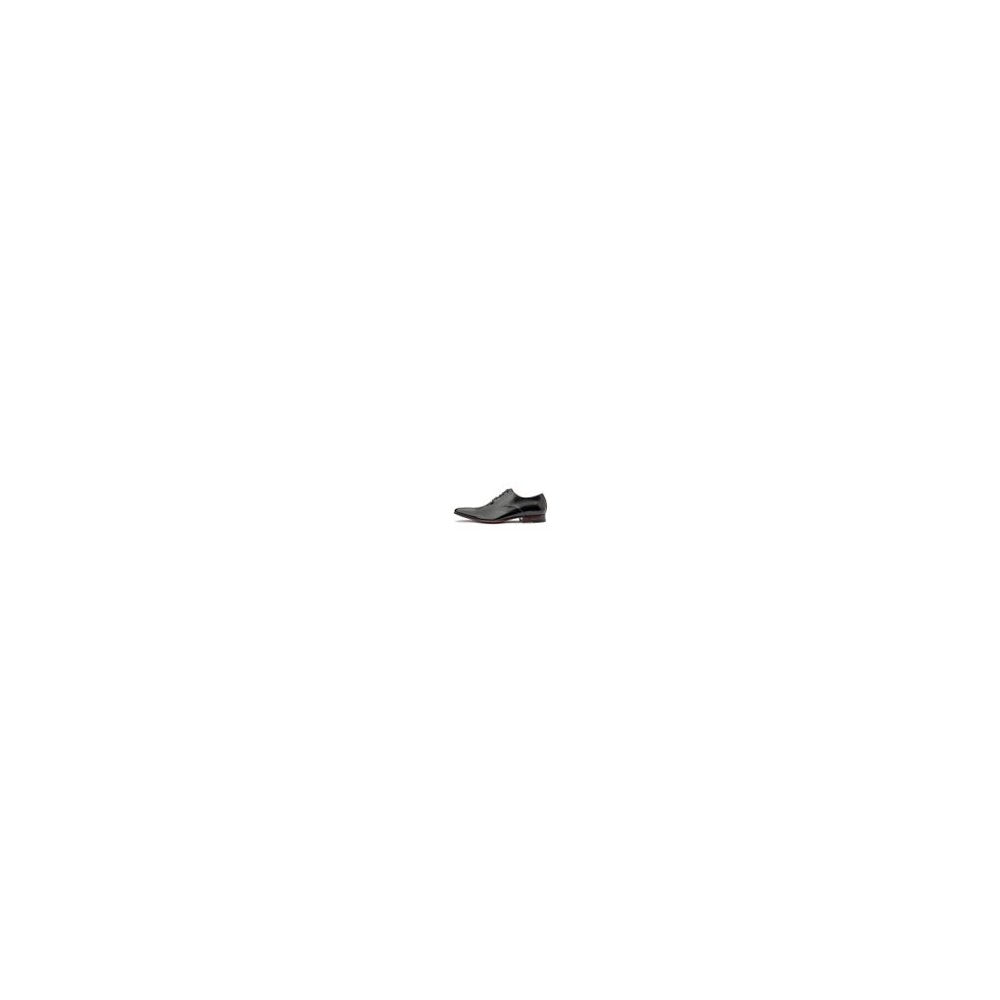 Sapato Oxford Masculino Solado De Couro Cromo Argentino Preto - GIB327CRMPTO