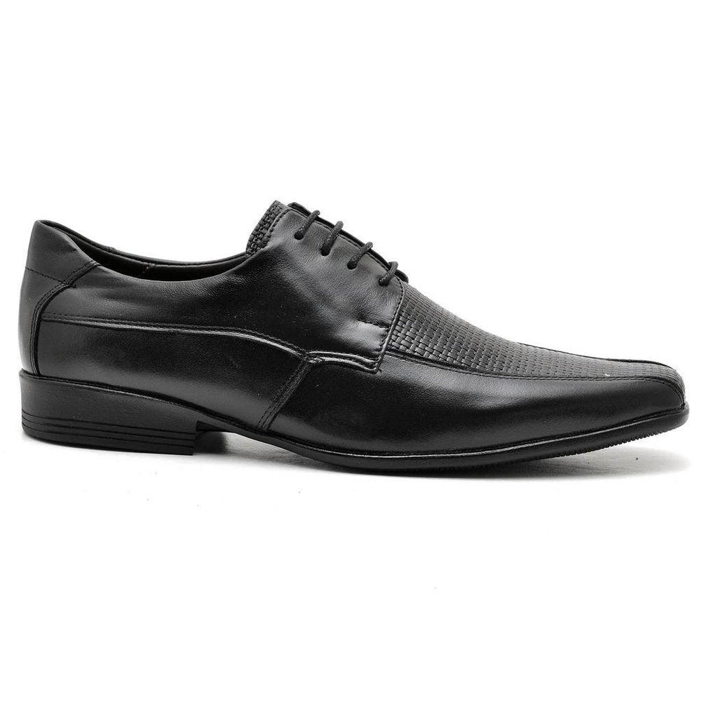 Sapato Casual Conforto Couro De Carneiro Preto - RT0014MSTPTO