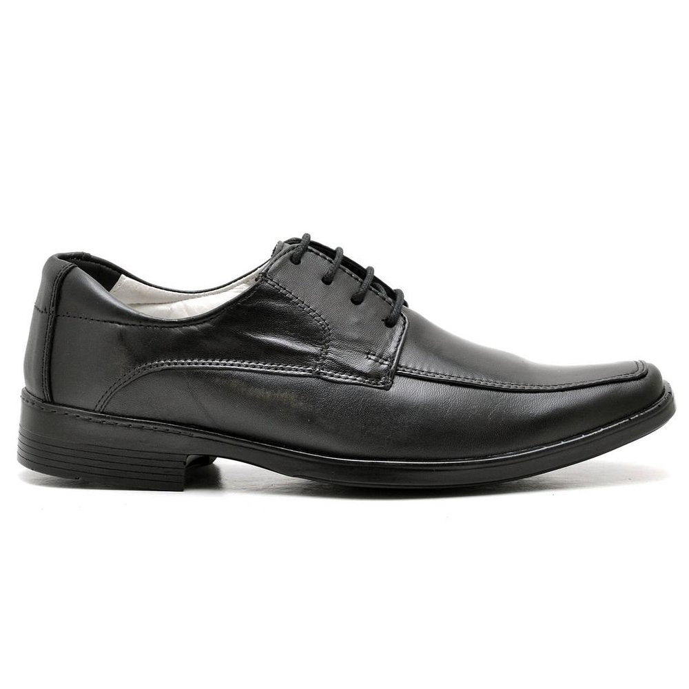 Sapato Casual Conforto Couro De Carneiro Preto - RT0015MSTPTO