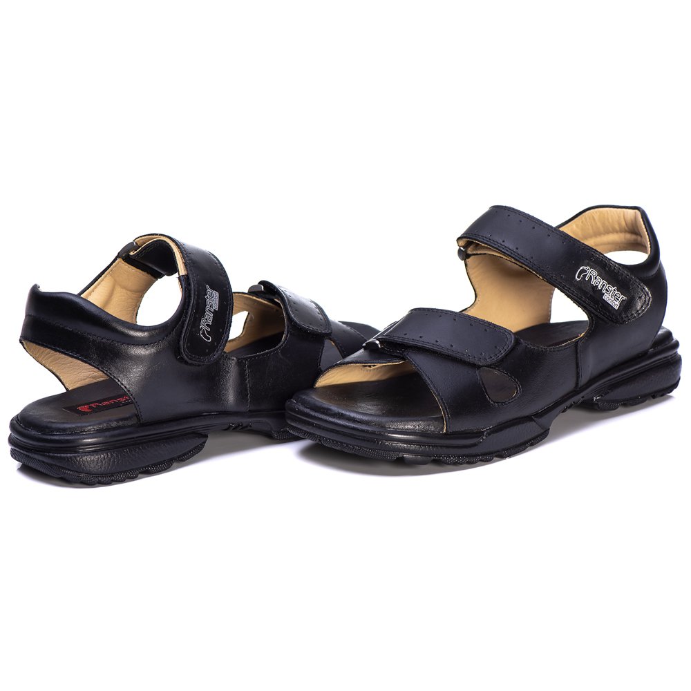 Sandália Masculina Conforto Couro - RT0800MSTPTO