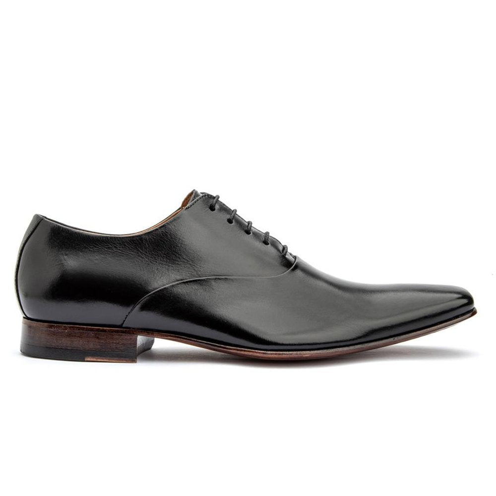 Sapato Oxford Masculino Solado De Couro Cromo Argentino Preto - GIB327CRMPTO