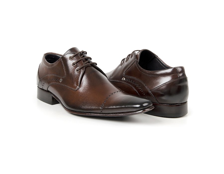 Sapato Social Masculino Couro - GIB377NPAMOU