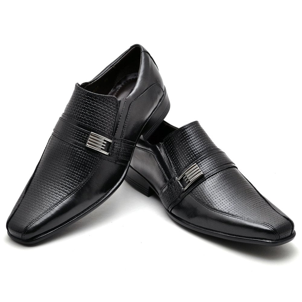Sapato Conforto Couro Masculino - RT0013MSTPTO