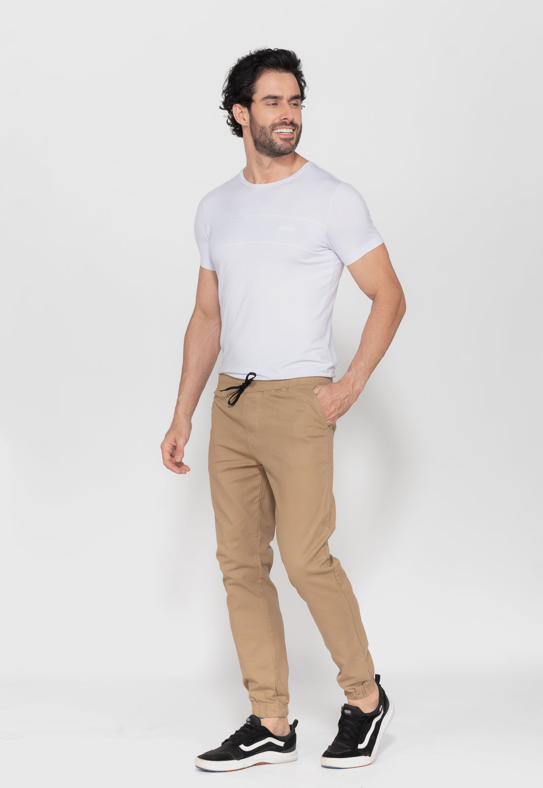 Calça Jogger Macaw 7823 Caqui