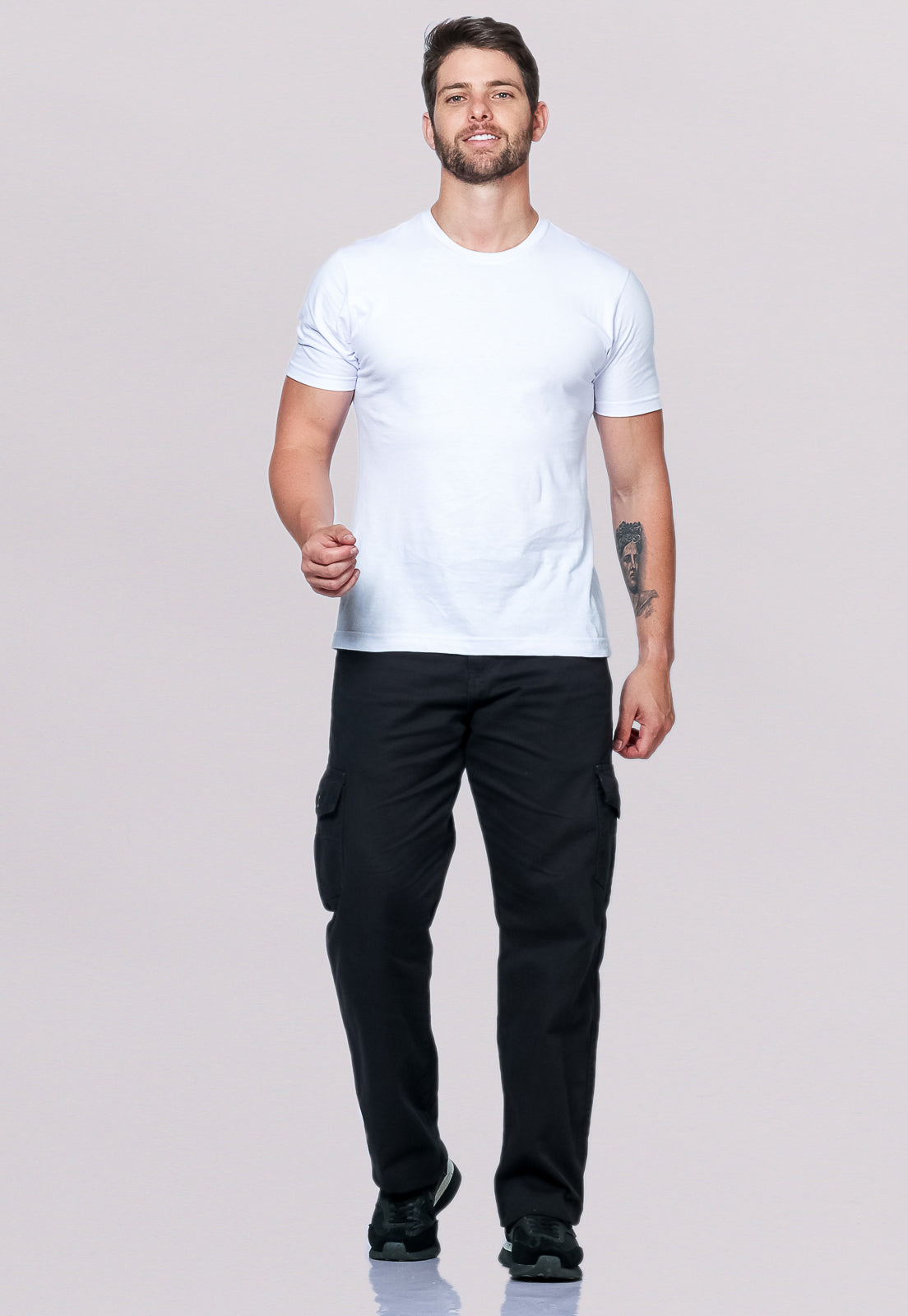 Calça Macaw Sarja 7888 Preto