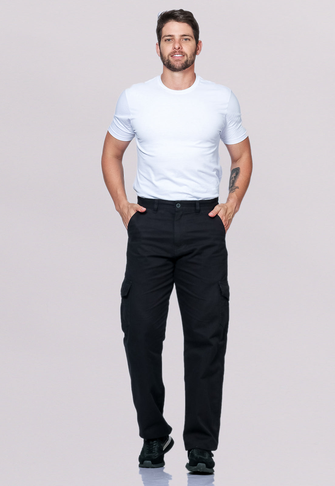 Calça Macaw Sarja 7888 Preto