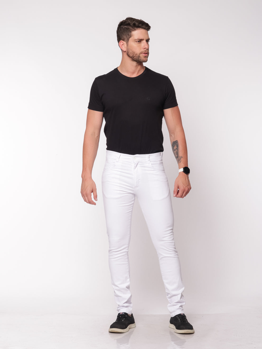 Calça Sarja 7901 Branca